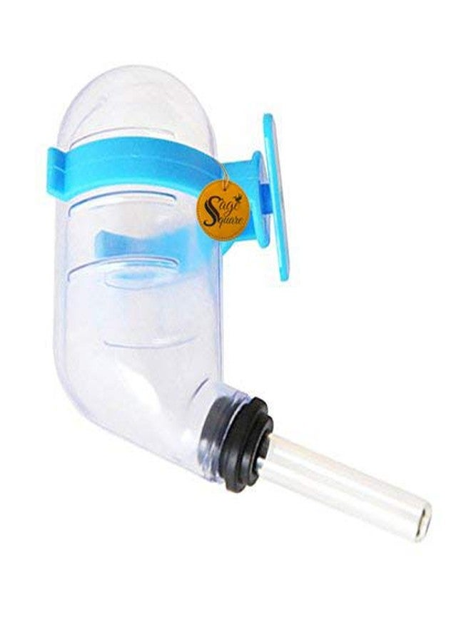 Sage Square Vacuum Leak Proof Water Bottle for Hamster/Dwarf/Gerbil/Mice/Guinea Pig/Ferret/Rabbit (60 ml, Blue) - Image 2